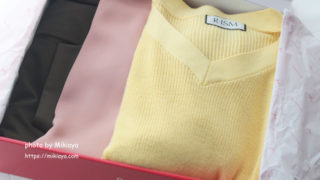 届いたお洋服