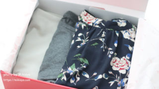 届いたお洋服