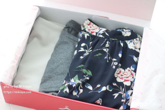 届いたお洋服